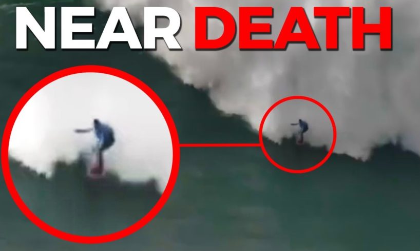 SURFER vs MONSTER WAVE - Near Death Captured On GoPro & Camera Compilation #30