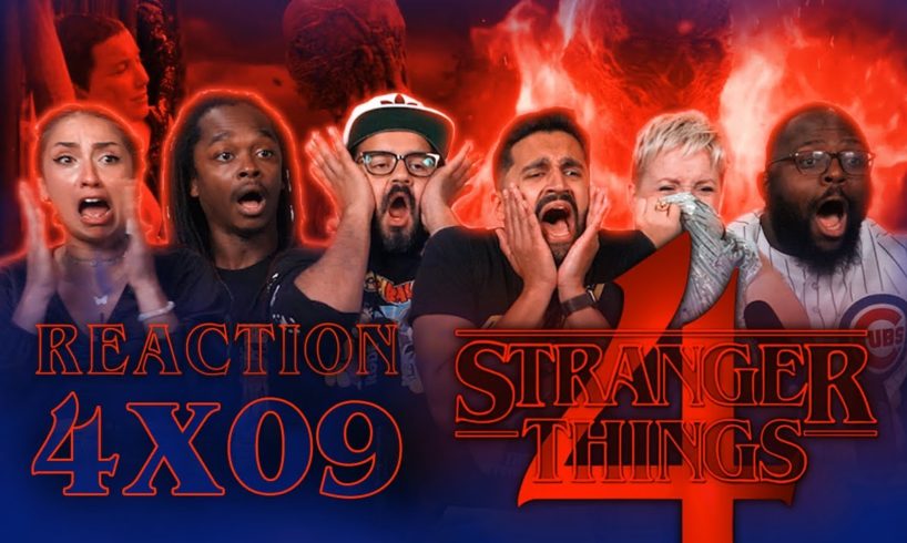 Stranger Things 4x9 The Piggyback- Season 4 FINALE - Group Reaction