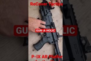 Tactical platform handgun in AR machine gun