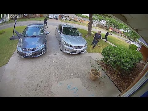 Video shows 'ambush' shooting of Haltom City officers in neighborhood