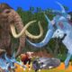 Woolly Mammoth Elephant vs Zombie Bulls Animal Fight Cartoon Cow Saved By Mammoth Elephant Battle