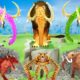 10 Monster Lion Mammoths vs Giant Wolf Fight Baby Elephant Rescue By Woolly Mammoth Animal Fights