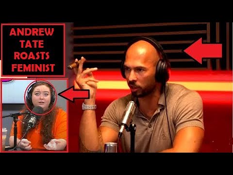 ANDREW TATE ROASTS FEMINIST 🤣🤣🤣 FOR DISRESPECTING HIS FIGHTING CAREER 🥊