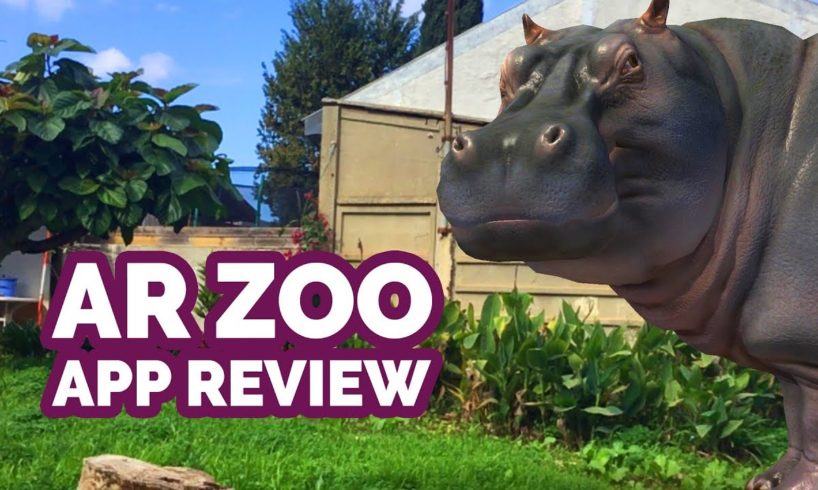 AR Zoo Animal World Review (iOS) - Realistic Virtual Animals in Augmented Reality