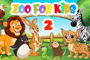 Animals At The Zoo - 2 | Learning About Zoo Animals | Vocabulary video for kids