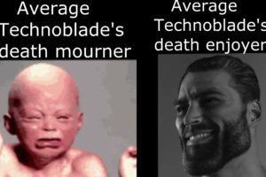 Average Technoblade's death mourner VS average Technoblade's death enjoyer