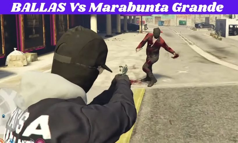 Ballas Vs Marabunta Grande ( Initiation & Fight ) full Story | VLT ROLEPLAY INDIA