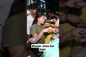 Bhutan Jaisa Koi Nehi.. Famous Panipuri Seller #shorts #panipuri #streetfood #fuchka