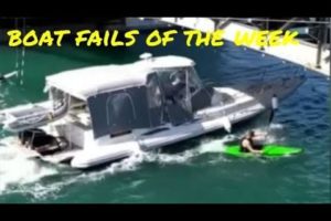 Boat Fails of the Week | Running over kayakers?