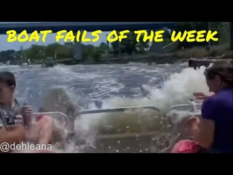 Boat Fails of the Week | Swamping the Pontoon