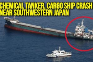 Chemical tanker, cargo ship crash near southwestern Japan