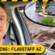 EVEN BIGGER Debris Flow Flash Flood in Flagstaff, Arizona Drone Footage