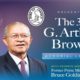 G. Arthur Brown Lecture Series 2022 - Former Prime Minister Bruce Golding - July 28, 2022