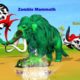 Giant Bulls team, Cow Cartoon vs Zombie Mammoth Elephant Animal Fight | | Epic Battle