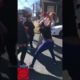 Hood fights mother and family watch on as girl gets punched on