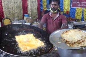 Huge Fast Food Dhamaka | People Crazy For Egg Roll | Mughlai Paratha | Indian Street Food
