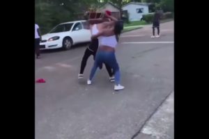 Insane Oakland hood fight