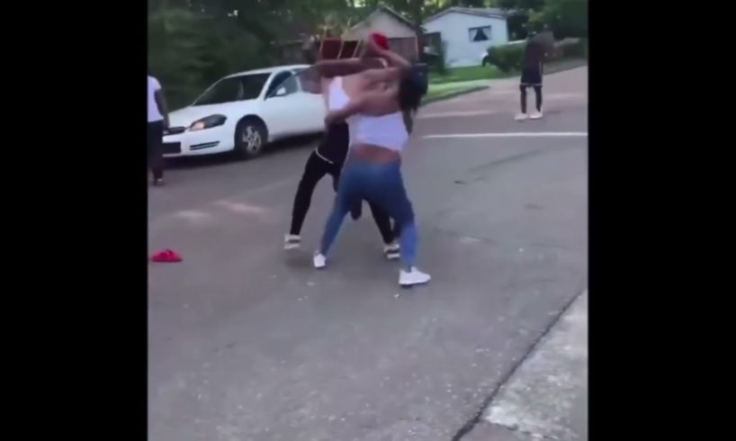 Insane Oakland hood fight