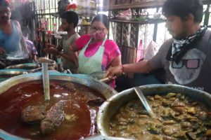 Kolkata Office Time Lunch Break | Jitna Sasta Utna Varieties | Rice Thali Only 20 Rs/ | Street Food