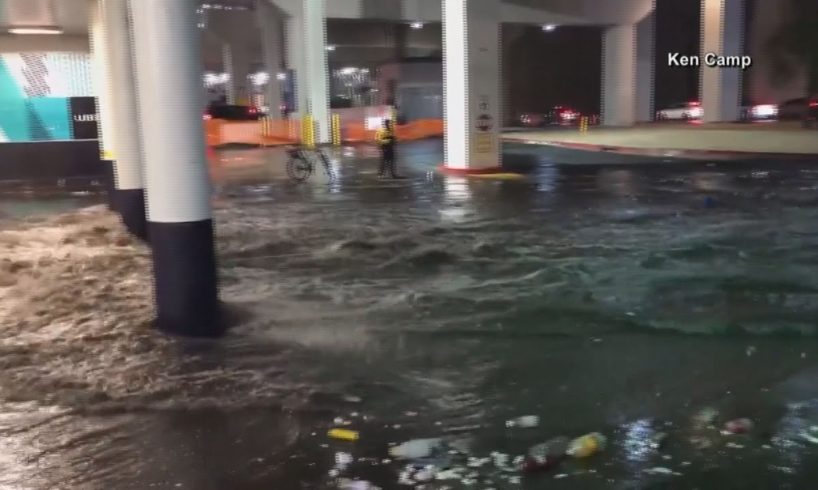 Las Vegas floods: Las Vegas strip and casinos hit hard by flashing flooding