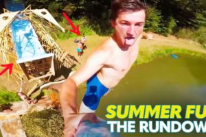 Launching Off A 65 Foot Long Waterslide & More | The Rundown