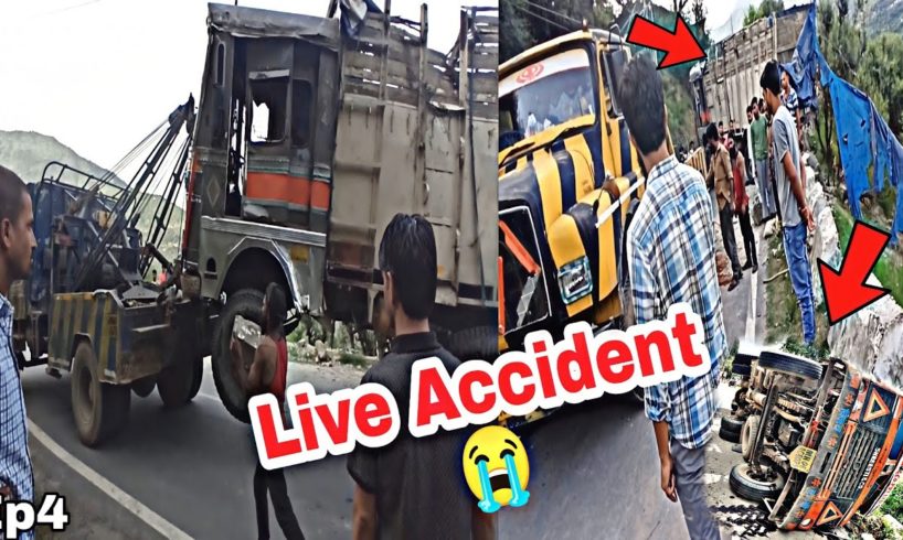 Live Truck Accident 😭| Man Dead | Driver fail 😰 | Do not drink and drive 🙏