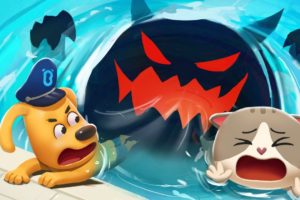 Monster Under the Water | Kids Safety Tips | Kids Cartoon | Sheriff Labrador | BabyBus