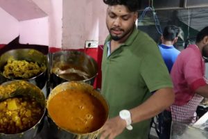 Old Balaji Hotel | Unlimited Rice with Chicken 90 Rs/ | Hyderabadi Dhaba Hotel