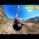 Paraglider narrowly avoids death after parachute fails to open