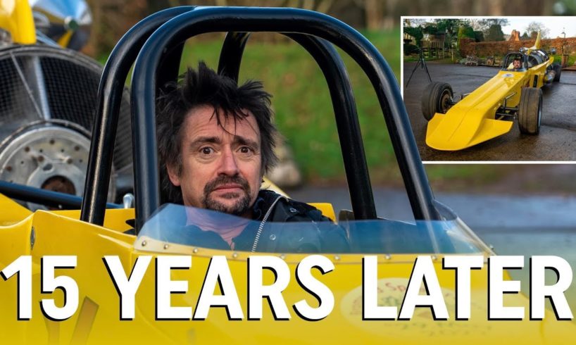 Richard Hammond gets back into the car that nearly killed him