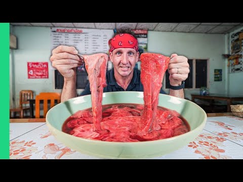 Risky Thai Street Food!! Even Locals Don’t Eat This!!