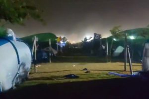 Strong Winds Wreak Havoc on Medusa Festival Near Valencia, Spain - Aug. 13, 2022