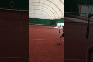 Tennis training with Pro, triangle exercise @Magdalena_tennis training🎾🔥