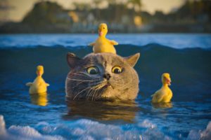 The Cat Who Rescued the Duckling