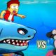 Under water Fight Shiva and Kanzo - Animal Revolt Battle Simulator