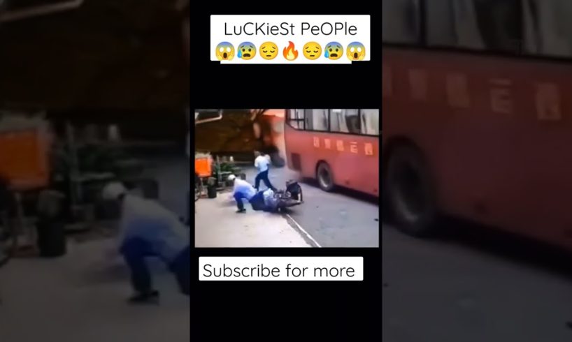 #luckiestpeople #neardeath #shorts #viral #trending #respect #omg #shortvideos #viralvideo #dank