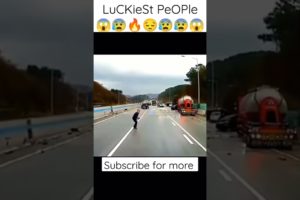 #luckiestpeople #neardeath #viralvideo #shorts #shortvideos #omg #trending #viral #respect #dank