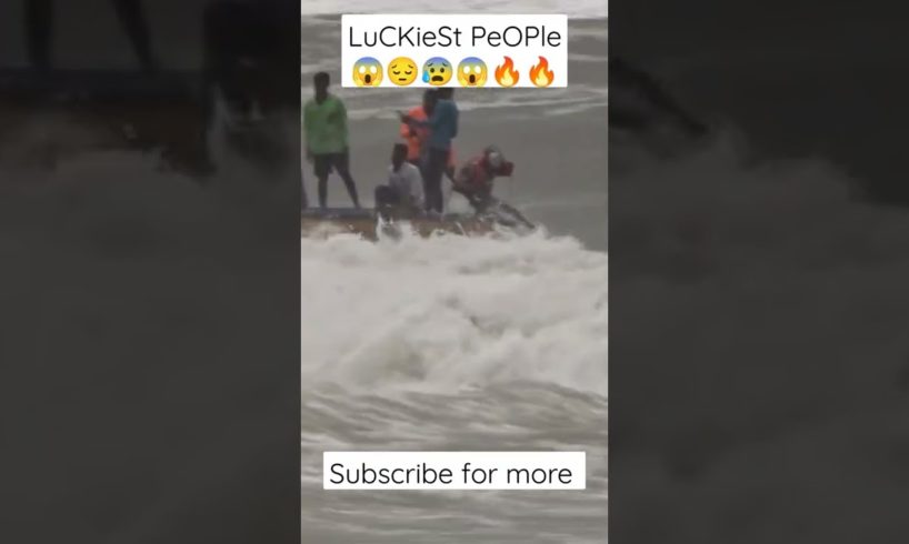 #luckiestpeople #neardeath #viralvideo #shorts #shortvideos #omg #viral #respect #dank