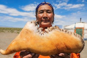 Asia's Toughest Women!! Cooking Exotic Mongolian Food Never Seen Before!!