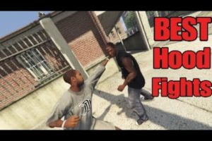 Best Hood Fights And Street Knockouts Compilation| GTA 5 Ep.26