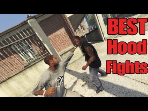 Best Hood Fights And Street Knockouts Compilation| GTA 5 Ep.26
