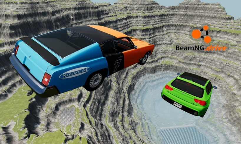 Cars Vs Leap Of Death #26 | BeamNg Drive | GM BeamNg