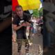 EXTREME DOG RESCUE CAUGHT ON CAMERA 🎥 #animals #youtubeshorts #viral #rescuedog #asmr #dog #shorts