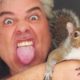 Eccentric man rescues baby squirrel and gets friend for life
