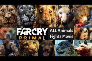 Far Cry Primal ALL Animals Fights - ALL Animal Fight in Far Cry