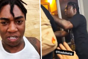 Fredo Bang Swings On NBA YoungBoy Fan At His Show