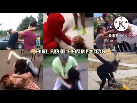 👊🏼GIRL FIGHTS COMPILATION👊🏼pt1 #girlfight #schoolfight #hoodfights #fight #compilation #fyp