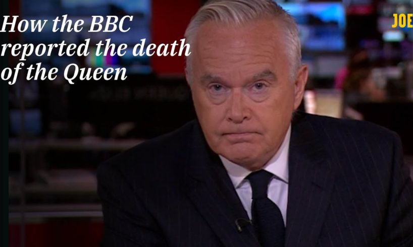 How the BBC reported the death of the Queen