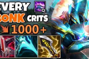 I built FULL CRIT on NASUS so EVERY BONK did 1000+ (Two Tap ANYONE) | 12.16 | League of Legends