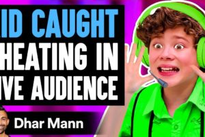 KID CAUGHT Cheating In LIVE AUDIENCE, He Lives To Regret It | Dhar Mann